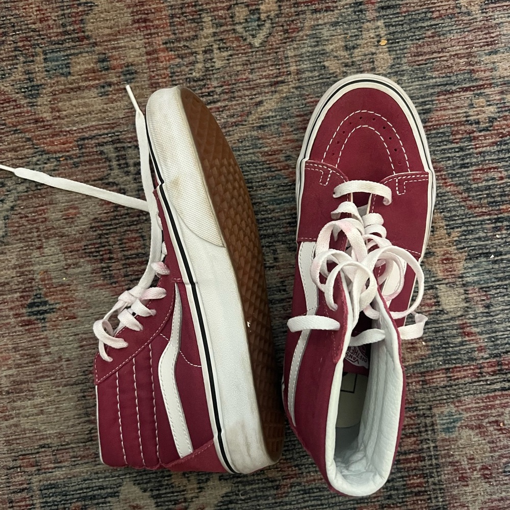 Vans high tops in like new condition